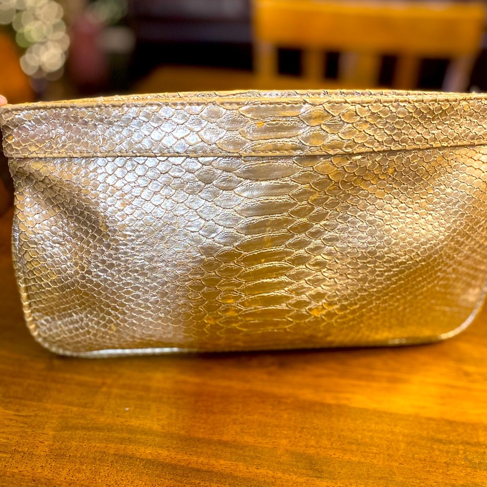 GUESS Gold Clutch. Classy for Events.